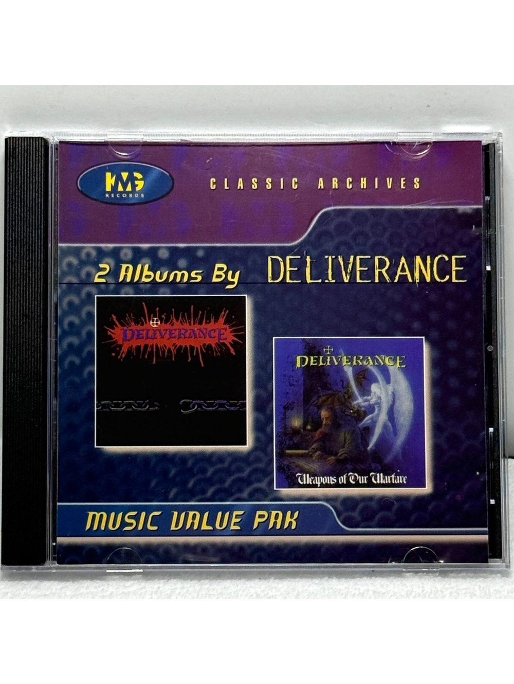 Deliverance 2 Albums CD Self-Titled & Weapons of Our Warfare - Christian Metal